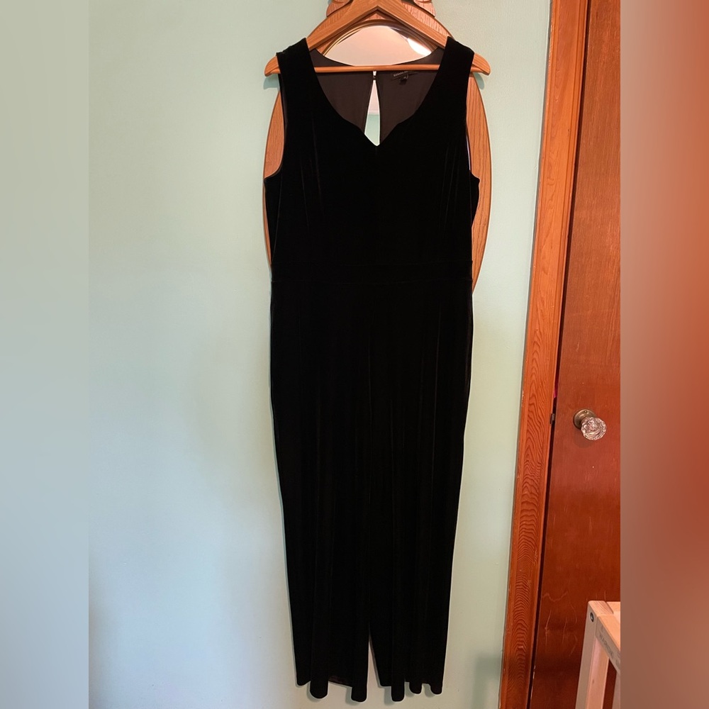 Banana Republic Black Sleeveless Jumpsuit